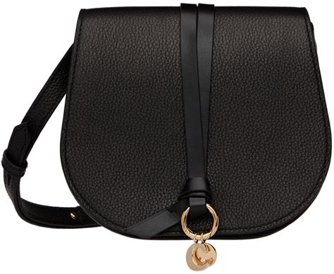 chloe mini alphabet saddle bag|Black Mini Alphabet Saddle Bag by Chloé on Sale .